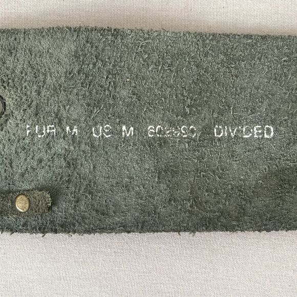 Black 3”W Silver Studded Leather Belt sz M Moto, Boho, Festival Modern Emo Goth - Picture 10 of 14